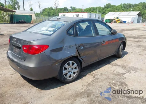 2008 Hyundai Elantra Gls/Se from USA, damaged, VIN KMHDU46D18U410782